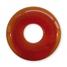 Pendentif Pi ou DONUT en agate (d3cm)