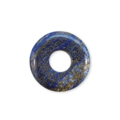 Pendentif Pi ou DONUT en sodalite (d3cm)