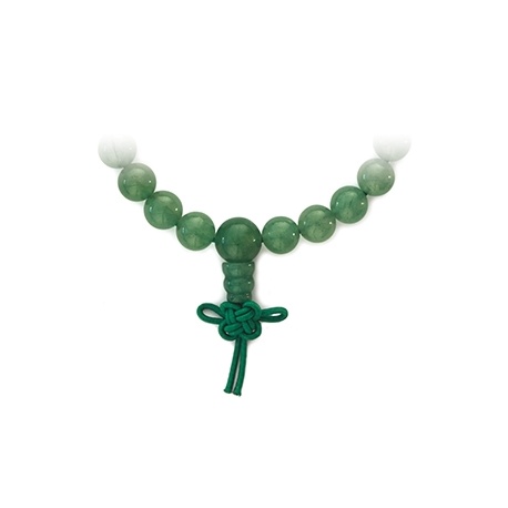 Bracelet mala en JAdE AVENTURiNE perles 8mm