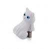 Clé USB silicone ChAT BLANC (8Go)