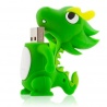 Clé USB silicone DRAGON VERT (8Go)