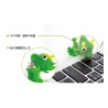 Clé USB silicone DRAGON VERT (8Go)