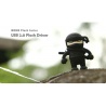 Clé USB silicone NiNJA NOiR (8Go)