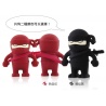 Clé USB silicone NiNJA NOiR (8Go)