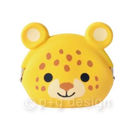 Porte-monnaie mimi POCHi Friends ChEETAh en silicone