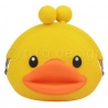 Porte-monnaie mimi POCHi Friends 3D DUCK YELLOW en silicone