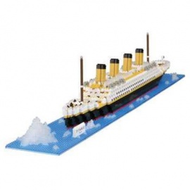 nanoblock deluxe TiTANiC (Etats-Unis) (+ de 1800 pièces)