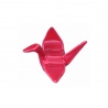 Porte-baguettes ORiGAMi en porcelaine rouge