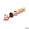 Maneki Neko MiNi en porcelaine japonaise (h2.4cm)