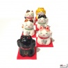 Maneki Neko MiNi en porcelaine japonaise (h2.4cm)