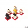 Maneki Neko MiNi en porcelaine japonaise (h2.4cm)