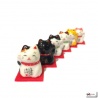 Maneki Neko MiNi en porcelaine japonaise (h2.4cm)