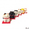 Maneki Neko MiNi en porcelaine japonaise (h2.4cm)