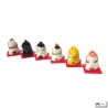 Maneki Neko MiNi en porcelaine japonaise (h2.4cm)