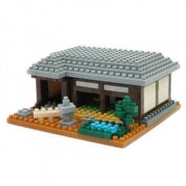 nanoblock monument MAiSON TRADITiONNELLE (Japon) (+ de 340 pièces)