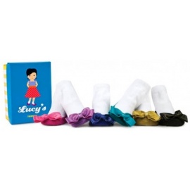 6 chaussettes pour bébé assortis LUCY'S (0 à 12 mois)