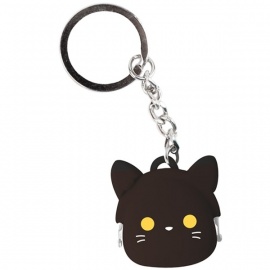 Porte-clés mimi POCHi-Bit Friends KURO en silicone