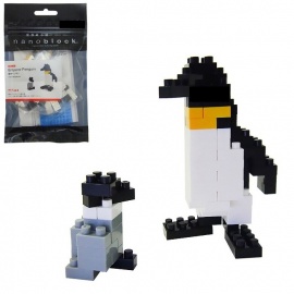 nanoblock mini MANCHOT EMPEREUR (+ de 110 pièces) [NBC_001]