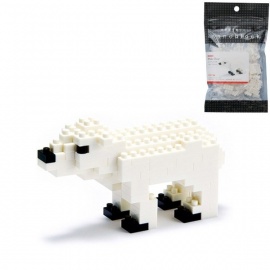 nanoblock mini OURS POLAiRE (+ de 120 pièces) [NBC_012]