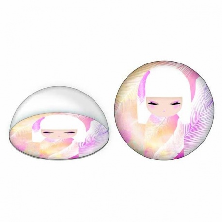 Presse-papier en verre Kimmidoll MiZUYO (Tendresse)