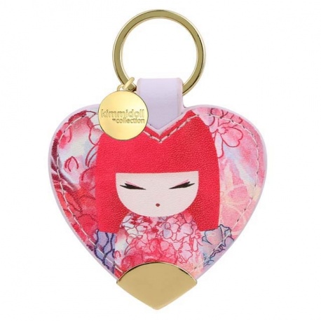 Porte-clés coeur strap Kimmidoll YUKA (Générosité)