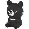 Porte-monnaie mimi POCHi Friends 3D OURS noir en silicone