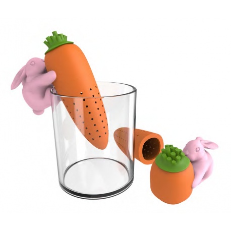 Infuseur LAPiN et CAROTTE en silicone