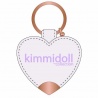 Porte-clés coeur strap Kimmidoll ANA (Amour)