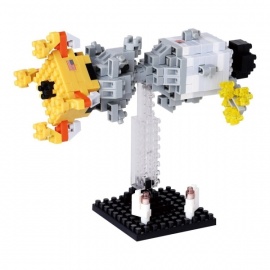 nanoblock MODULE LUNAiRE (Etats-Unis) (+ de 230 pièces)