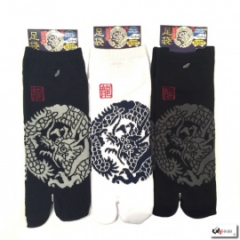 Soquettes à orteil japonaises DRAGON (extensible t39 à t44)