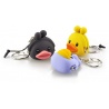 Porte-clés mimi POCHi-Bit Friends 3D DUCK YELLOW en silicone