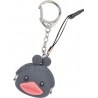 Porte-clés mimi POCHi-Bit Friends 3D DUCK bleu en silicone