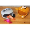 Porte-monnaie mimi POCHi Friends WAO en silicone