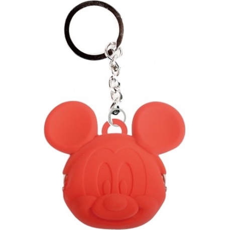 Porte-clés POCHi-Bit Disney MiCKEY rouge en silicone