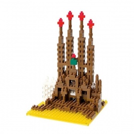 nanoblock monument SAGRAdA FAMiLiA (Espagne) (+ de 520 pièces)