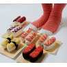 Chaussettes SUShi crevette (ebi エビ) extensible de t34 à t42