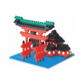 nanoblock monument GRAND TORii d'iTSUKUShiMA (Japon) (+ de 350 pièces)