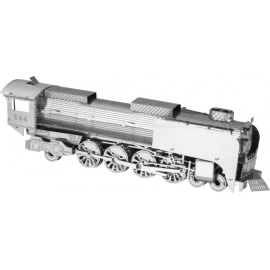 Miniature à monter en métal LOCOMOTiVE à VAPEUR (L10.9cm)