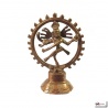 Shiva Nataradja en laiton (h14cm)