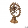 Shiva Nataradja en laiton (h14cm)