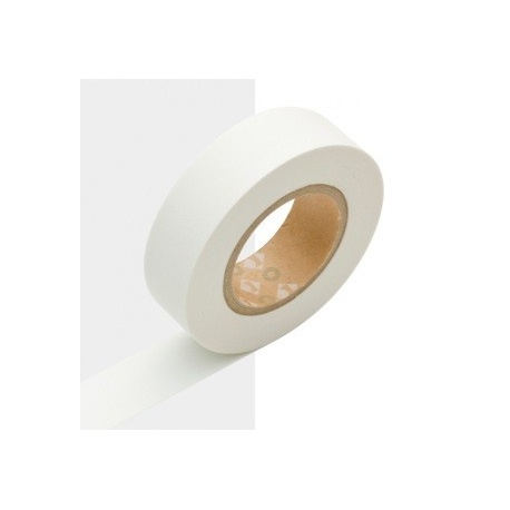 masking tape déco matte white (blanc mat) 15mm*10m