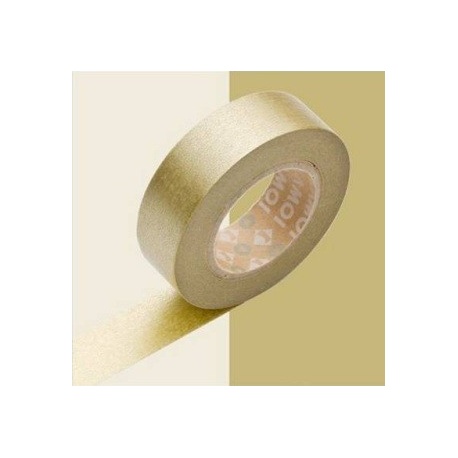 masking tape déco gold (doré) 15mm*10m