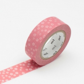 masking tape déco nejiriume haru (fleurs de prunier rose) 15mm*10m