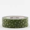 masking tape déco nejiriume uguisu (fleurs de prunier vert) 15mm*10m