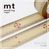 masking tape EX bamboo ruler (règle en bambou) 15mm*10m