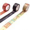 masking tape Christmas 2015 set C (Noël 2015) 3*20mm*7m