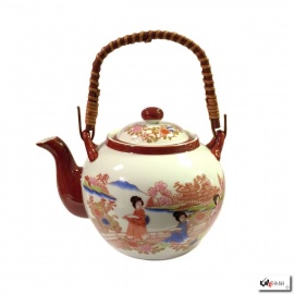 Théière avec filtre en porcelaine japonaise BiShU