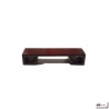Support rectangulaire en bois de rose L9.5*h2*p3cm