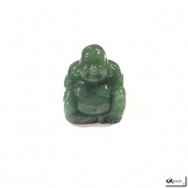 Bouddha Hotei (Prospérité) en JAdE AVENTURiNE (h4.5cm)