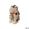 Maneki Neko ChANCE MiKé en porcelaine japonaise (h7cm)